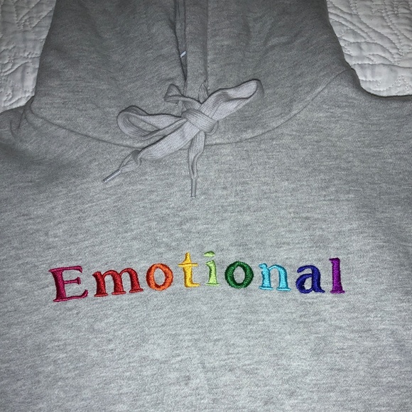 Emotional Graphic Hoodie - Picture 2 of 2